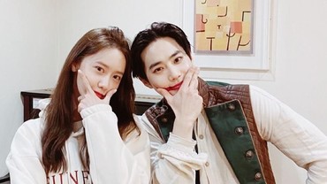 Intip Kekompakan YoonA SNSD dan Suho EXO