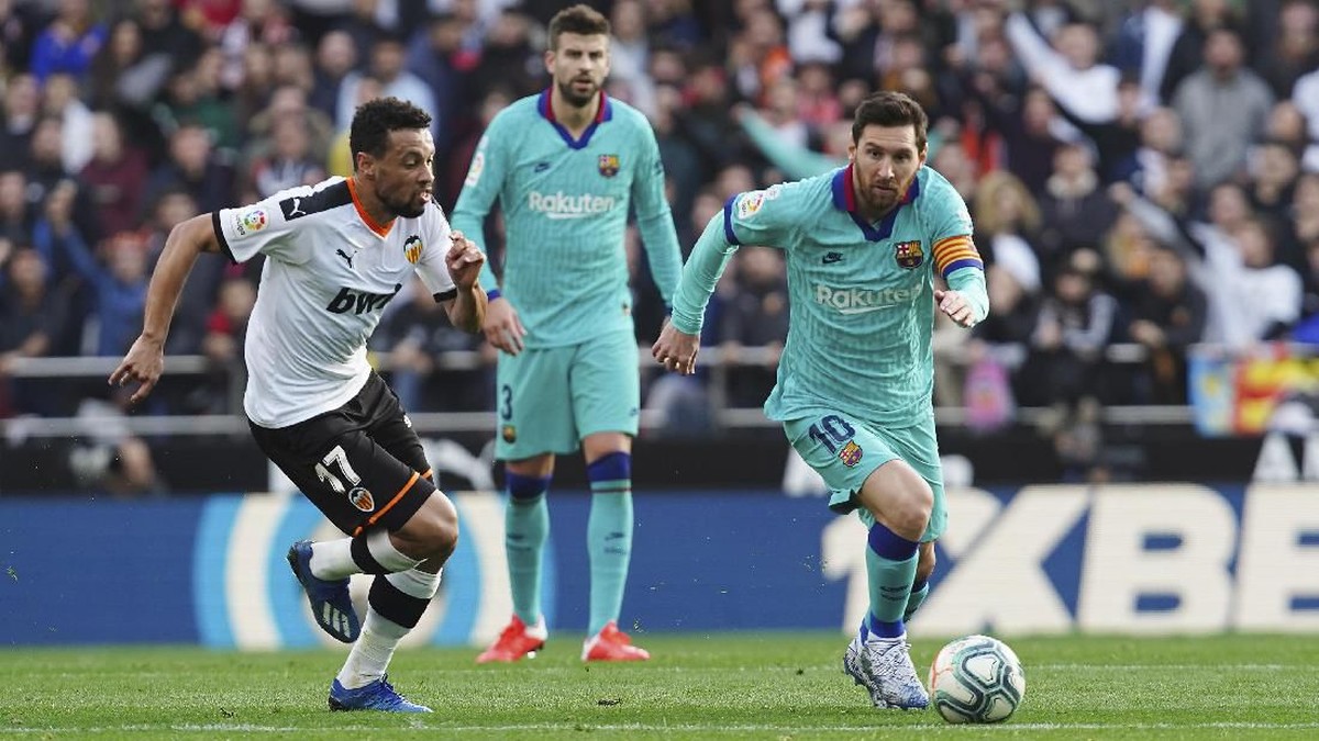 FOTO: Messi Tak Berkutik, Barcelona Keok