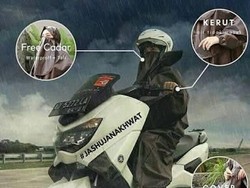 Jas Hujan Syari Aman Dipakai Berkendara?