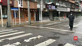 VIDEO: Heboh Virus Corona, Jalanan Kota Wuhan Sepi
