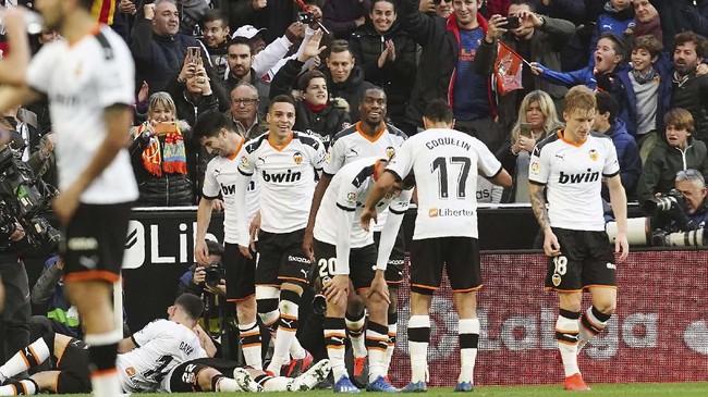 Klub La Liga Valencia memiliki hasrat menggelar latihan bersama di tengah situasi lockdown di Spanyol karena pandemi virus corona.