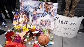 FOTO: Duka Mengalir Atas Kematian Kobe Bryant