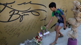 FOTO: Duka Dunia untuk Kobe Bryant