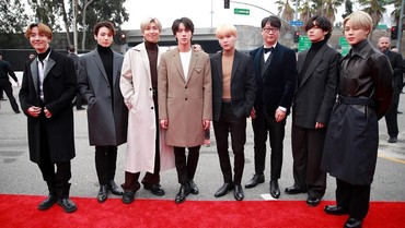 img-title Gagal Masuk Nominasi, BTS Tak Mengira Bakal Diundang Tampil di Grammy