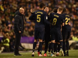 Zidane Lega Madrid Kalahkan Valladolid, Apalagi Kuasai Puncak Klasemen
