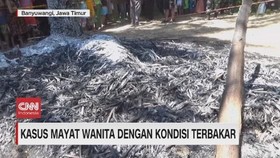 VIDEO: Geger Penemuan Mayat Wanita Terbakar