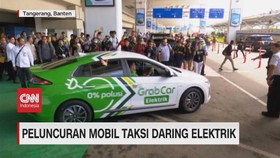 VIDEO: Grab Luncurkan Mobil Taksi Online Elektrik