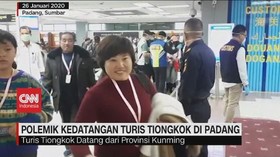 VIDEO: Kontroversi Kedatangan Turis Tiongkok di Padang