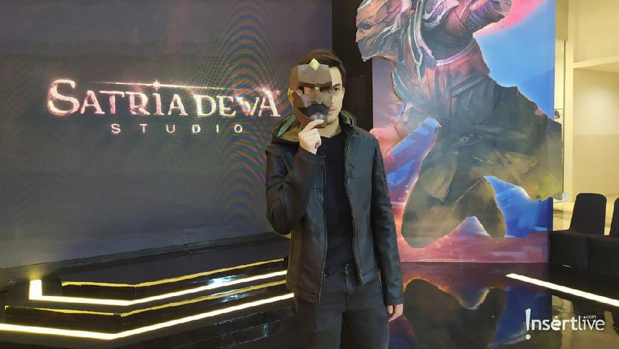 Rizky Nazar mengaku senang karena mendapatkan peran Gatotkaca di film Satria Dewa Gatotkaca.