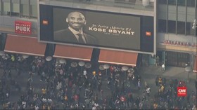 VIDEO: Fans Berkumpul Mengenang Kobe Bryant