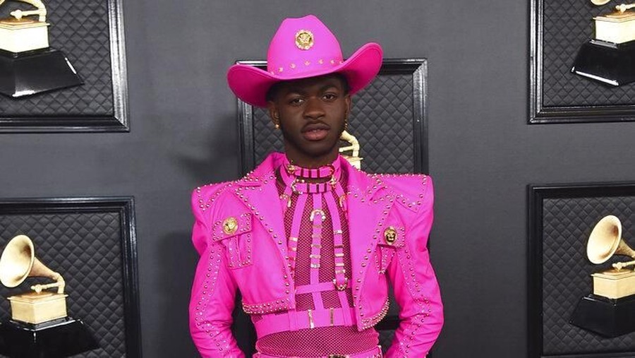 Lil Nas X arrives at the 62nd annual Grammy Awards at the Staples Center on Sunday, Jan. 26, 2020, in Los Angeles. (Photo by Jordan Strauss/Invision/AP)