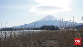 Angka Pengunjung Gunung Fuji Menurun Imbas Aturan Cegah Overtourism