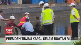 VIDEO: Presiden Jokowi Jajal Kapal Selam Buatan RI