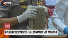 VIDEO: Polisi Bongkar Penjualan Ganja Melalui Sosmed