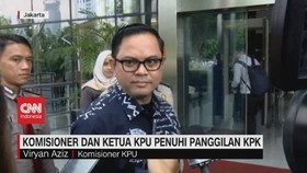 VIDEO: Komisioner dan Ketua KPU Penuhi Panggilan KPK
