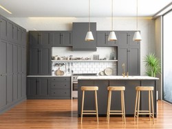 Simulasi Hitungan Biaya Bikin Kitchen Set Pakai Material HPL
