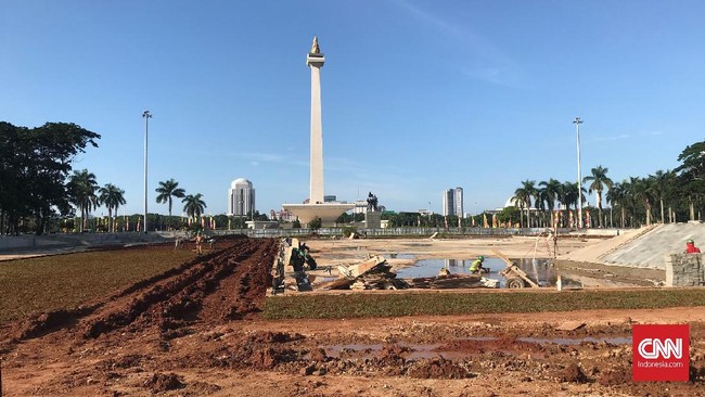 Sekda DKI Jakarta menginginkan kawasan Monas seperti Menara Eiffel, dan menjadi kawasan wisata kelas dunia. Sebab itu, dia berharap revitalisasi tak terhenti.