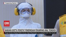 VIDEO: Bandara Soetta Siaga Penyebaran Virus Corona