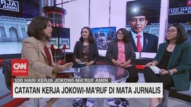 VIDEO: 100 Hari Kinerja Jokowi-Ma'ruf di Mata Koresponden