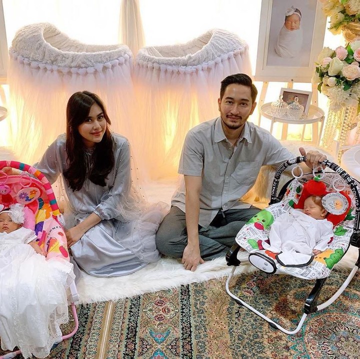 <p>Semenjak dikaruniai sepasang anak kembar, kehidupan Syahnaz Sadiqah tampak lebih bahagia. (Foto: Instagram @syahnazs)</p>