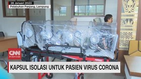 VIDEO: Kapsul Isolasi untuk Pasien Virus Corona