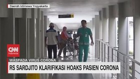 VIDEO: RS Sardjito Klarifikasi Hoaks Pasien Corona