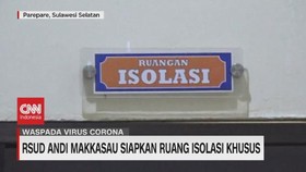 VIDEO: RSUD Andi Makkasau Siapkan Ruang Isolasi Khusus