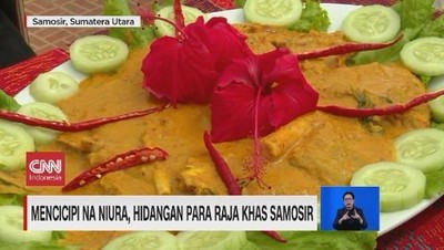 VIDEO: Mencicipi Na Niura, Hidangan Para Raja Khas Samosir