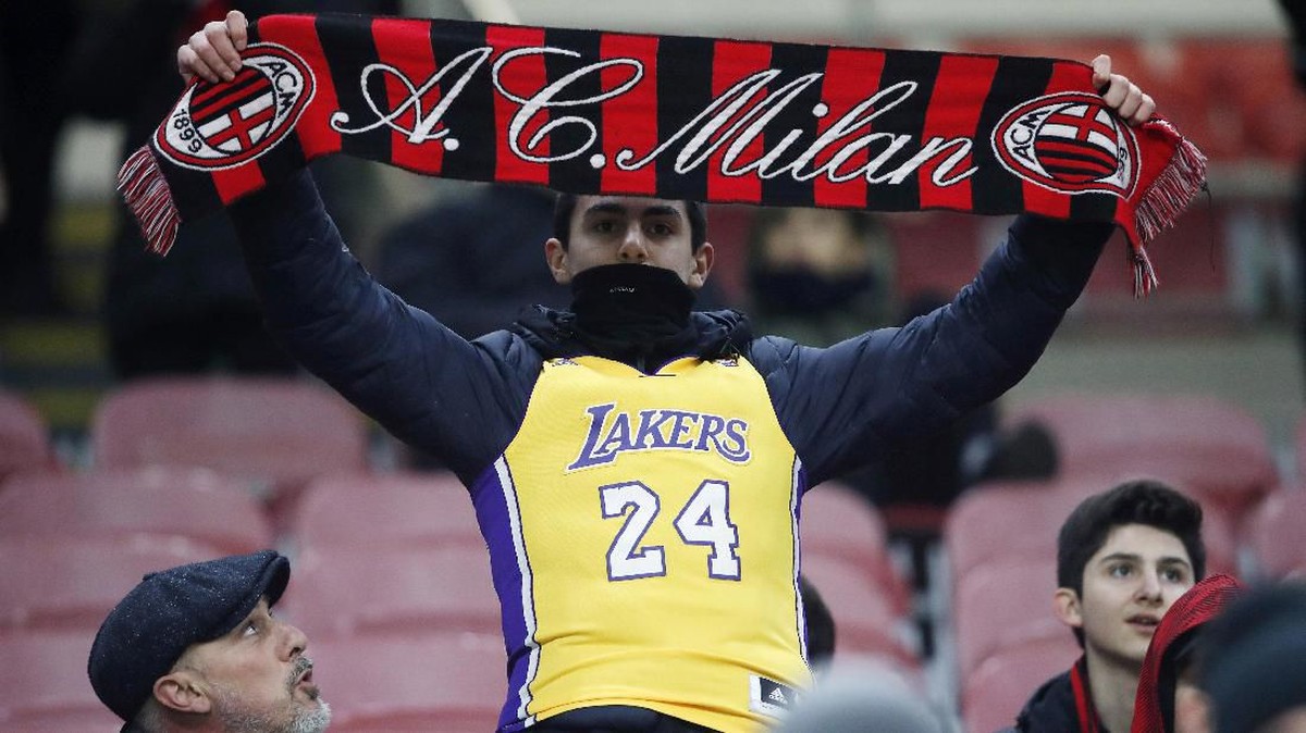 FOTO: Penghormatan untuk Kobe dalam Kemenangan AC Milan