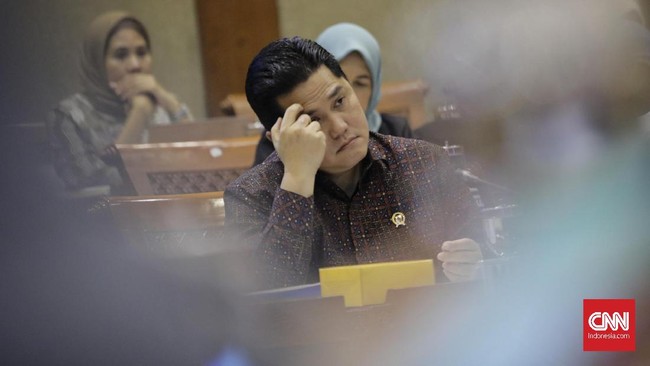 Menteri BUMN Erick Thohir alokasi anggaran Rp277 miliar di 2025 tak cukup, apalagi ada penambahan 3 deputi baru.