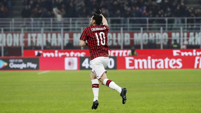 AC Milan versus Atalanta imbang dengan skor 1-1. Andai Milan menang, Juventus otomatis juara Serie A.