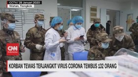 VIDEO: Korban Tewas Terjangkit Virus Corona Tembus 132 Orang