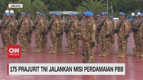 VIDEO: 175 Prajurit TNI Jalankan Misi Perdamaian PBB
