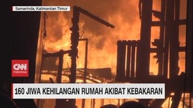 VIDEO: 160 Jiwa Kehilangan Rumah Akibat Kebakaran