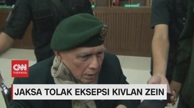 VIDEO: Jaksa Tolak Eksepsi Kivlan Zen