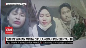 VIDEO: WNI di Wuhan Minta Dipulangkan Pemerintah RI