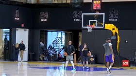 VIDEO: Latihan Pertama Tim LA Lakers Pasca Kobe Bryant Tewas