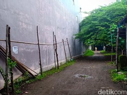 Ini Penampakan Lokasi Pembentangan Spanduk King of The King di Nganjuk