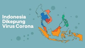 INFOGRAFIS: Indonesia Dikepung Virus Corona