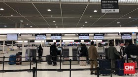 Bandara Utama Okinawa Tunda Penerbangan usai Peringatan Tsunami