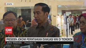VIDEO: Presiden Jokowi Perintahkan Evakuasi WNI di Tiongkok