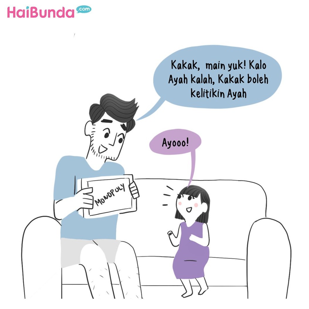 Kakak lagi susah-susahnya ke sekolah nih, Bun. Ternyata kakak mengaku tak mau ke sekolah gara-gara hal ini.