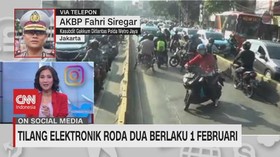 VIDEO: Tilang Elektronik Roda Dua Berlaku 1 Februari