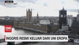 VIDEO: Inggris Resmi Keluar Dari Uni Eropa