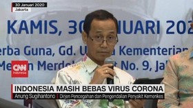 VIDEO: Indonesia Masih Bebas Virus Corona