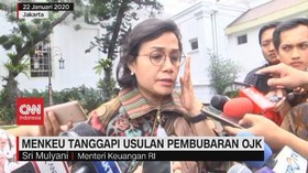 VIDEO: Menkeu Tanggapi Usulan Pembubaran OJK