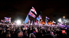 VIDEO: Warga Inggris Rayakan Keberhasilan Brexit