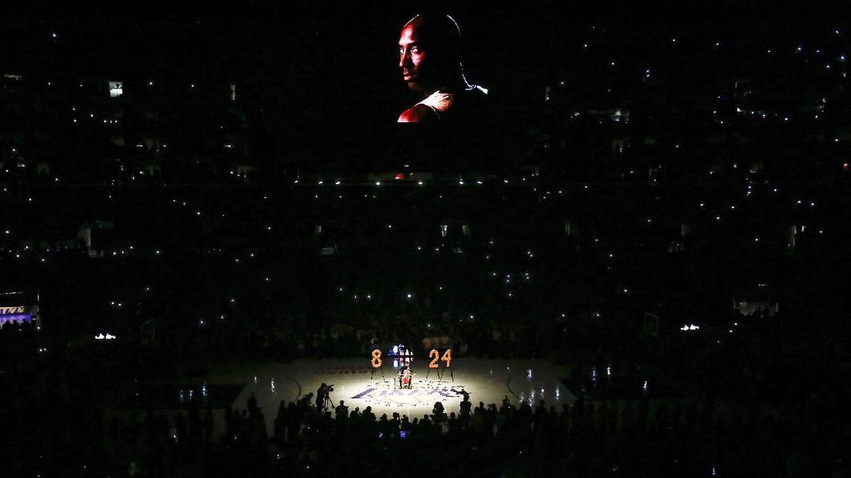 FOTO: Duka untuk Kobe Bryant Masih Terasa di Staples Center