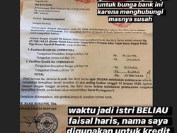 Tanggung Bunga Bank Rp 77 Juta, Sarita: Makasih Haris, Semoga Tenang di Surga