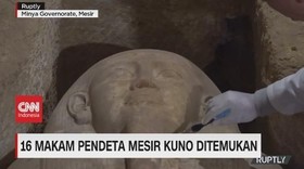 VIDEO: 16 Makam Pendeta Mesir Kuno Ditemukan